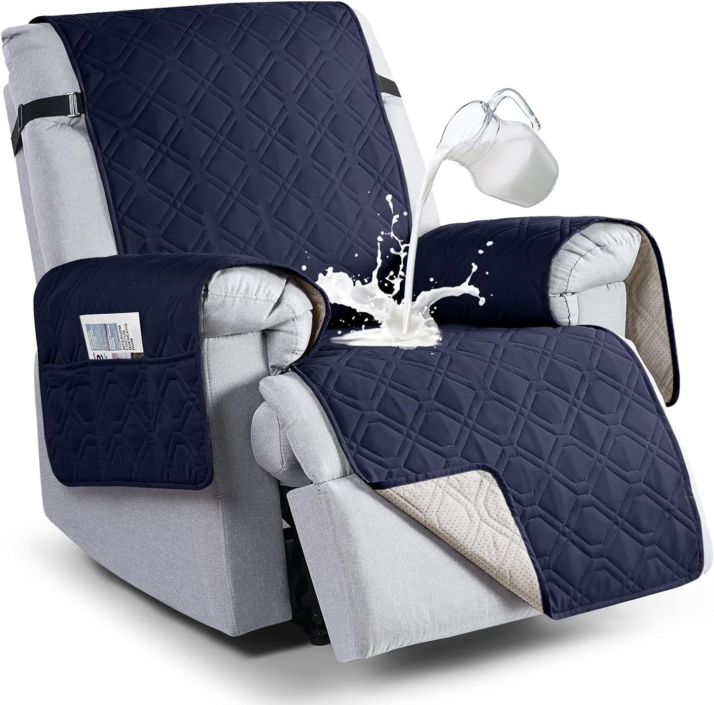 VANSOFY Waterproof Recliner Chair Cover for Pets and Kids