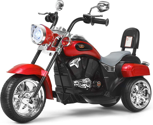 Costzon Kids Motorcycle - 6V Battery Powered Ride on Chopper