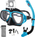 Full Dry Top Snorkeling Gear for Nearsighted Adults