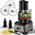 14 Cup Food Processor with 700W Motor - Large Feed Chute for Easy Prep