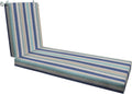 Honeycomb Outdoor Chaise Lounge Cushion for Trendy Patio Relaxation