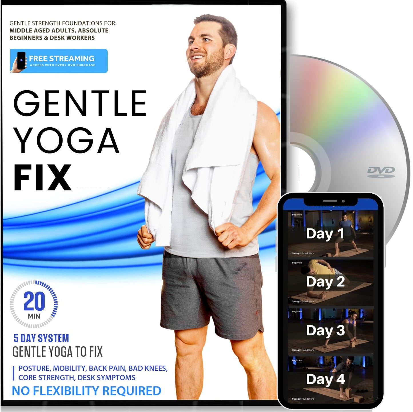 Yoga Fix: Fix Posture & Relieve Pain in 20 Mins