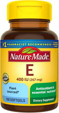 Plant Sourced Vitamin E 267 mg (400 IU) d-Alpha Softgels - 300-Day