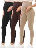 Buttergene Women's Maternity Leggings Over the Belly - Stretchy