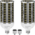 120W LED Corn Light Bulb 2 Pack - Commercial Daylight 5000K