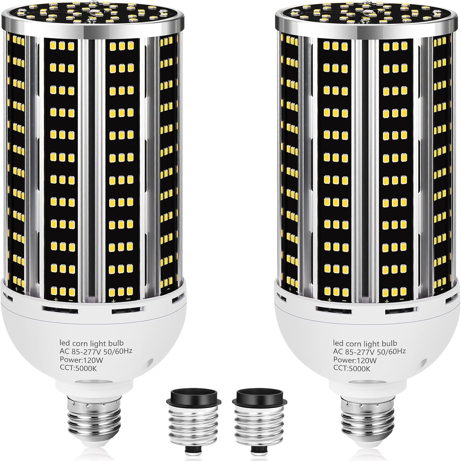 120W LED Corn Light Bulb for Bright Indoor and Outdoor Use