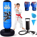 66 Inch Kids Punching Bag with Gloves for Taekwondo and MMA