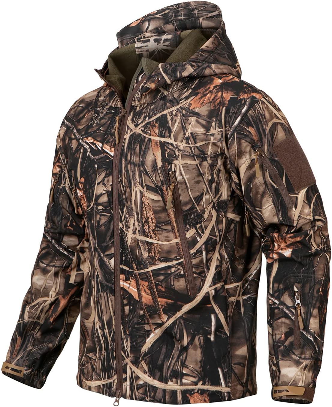 ReFire Gear Tactical Fleece Jacket - Camouflage Mastery