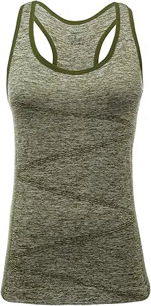 Disbest Women's Performance Stretchy Quick Dry Yoga Tank Top