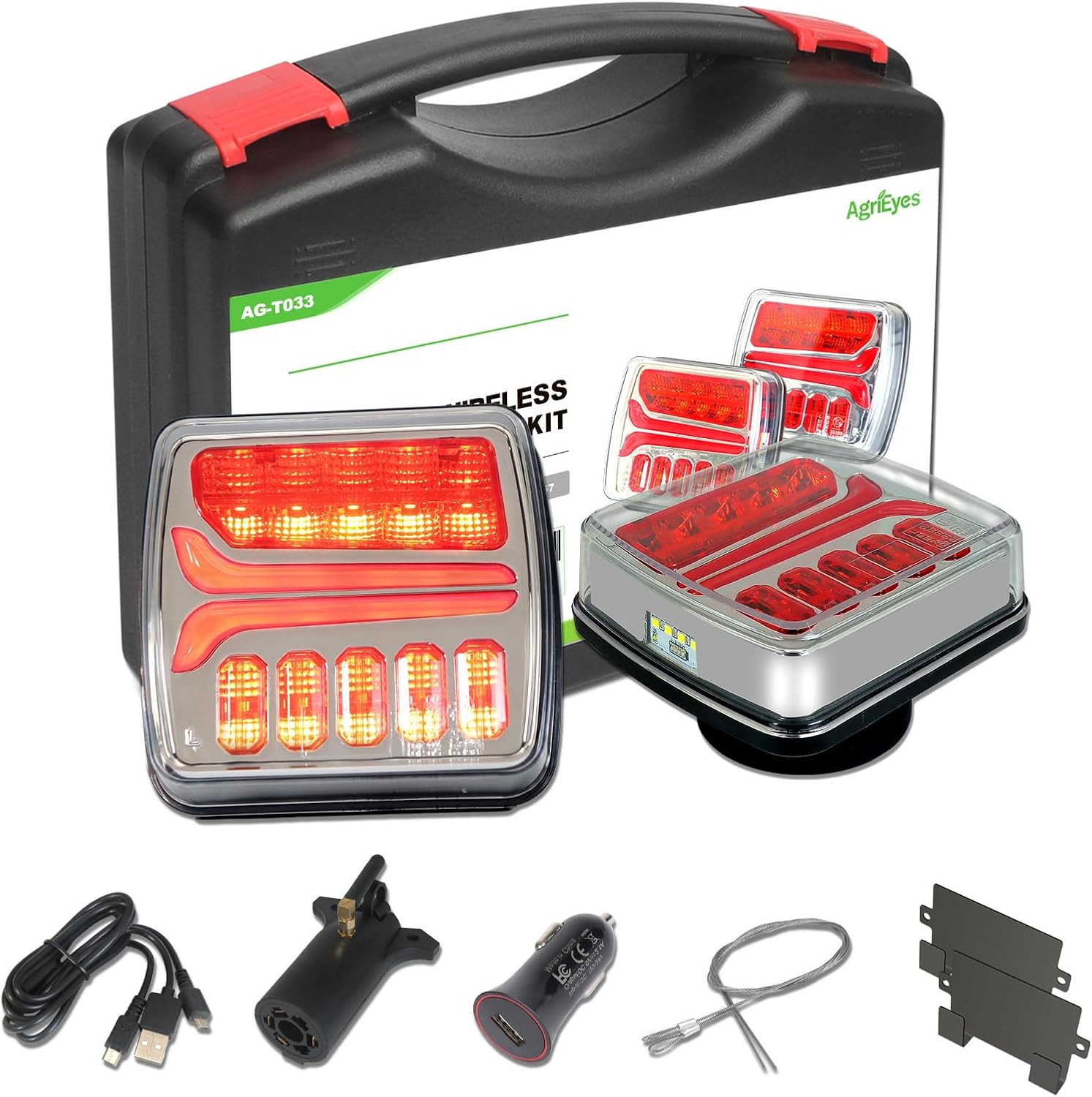 Agrieyes Wireless Trailer Lights for Safe Towing and Visibility