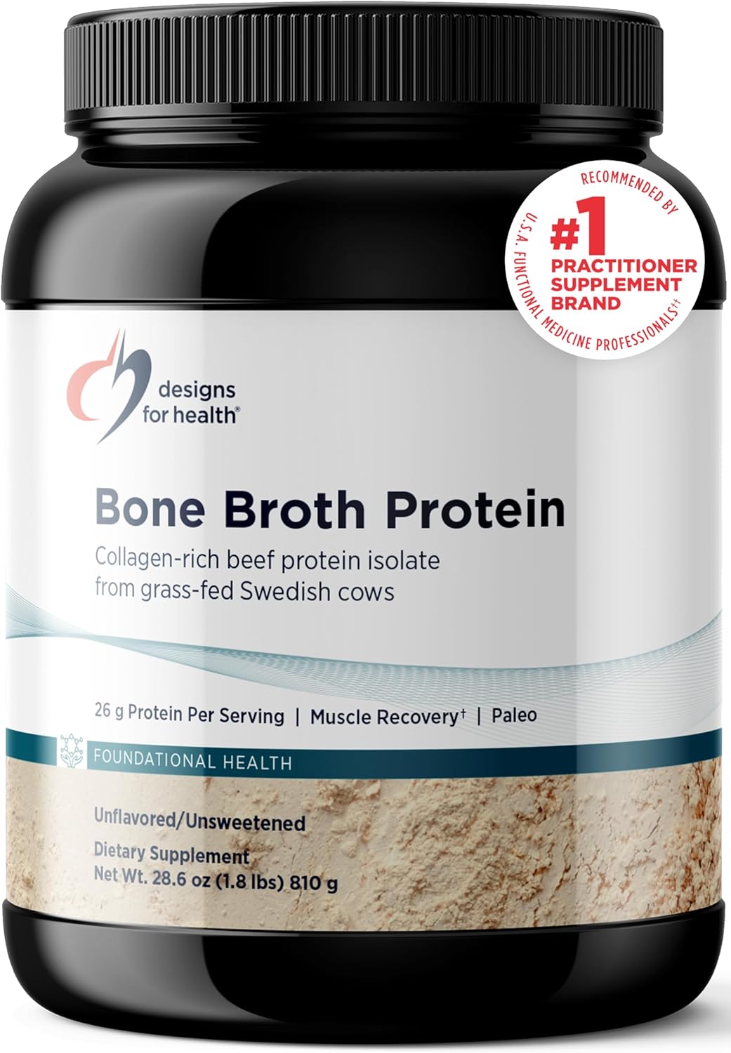 Bone Broth Protein Powder - Collagen-Rich Beef Protein Isolate