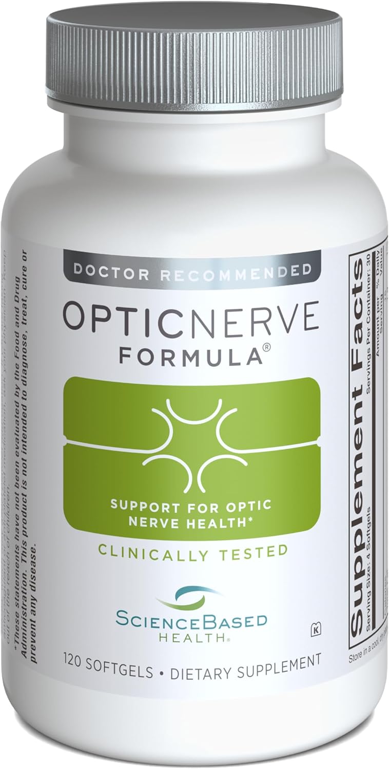 Optic Nerve Formula Eye Supplement for Nerve Function Support
