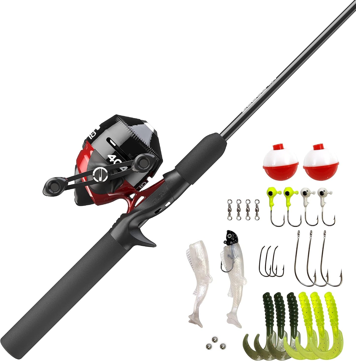 Zebco 404 Fishing Combo: Durable Rod, Instant Bite Alert