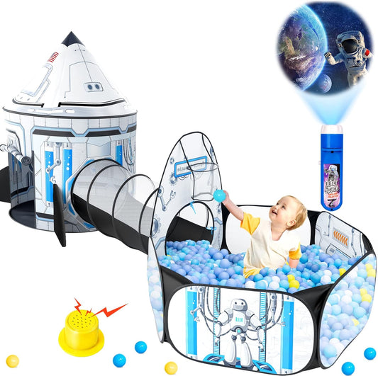 Interactive Kids Play Set with Roar Button & Flashlight