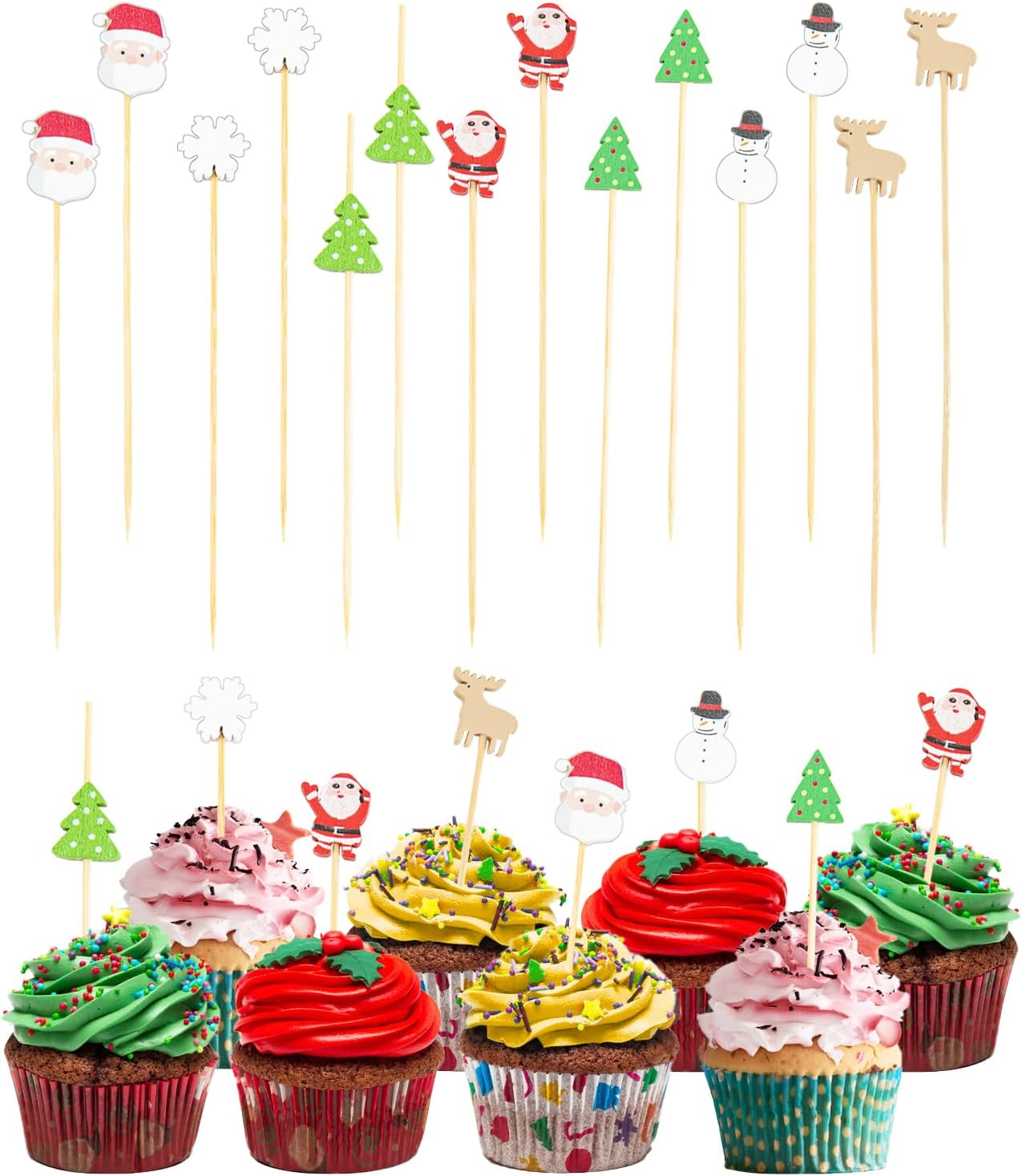 Christmas Cocktail Picks: Festive Xmas Party Decor