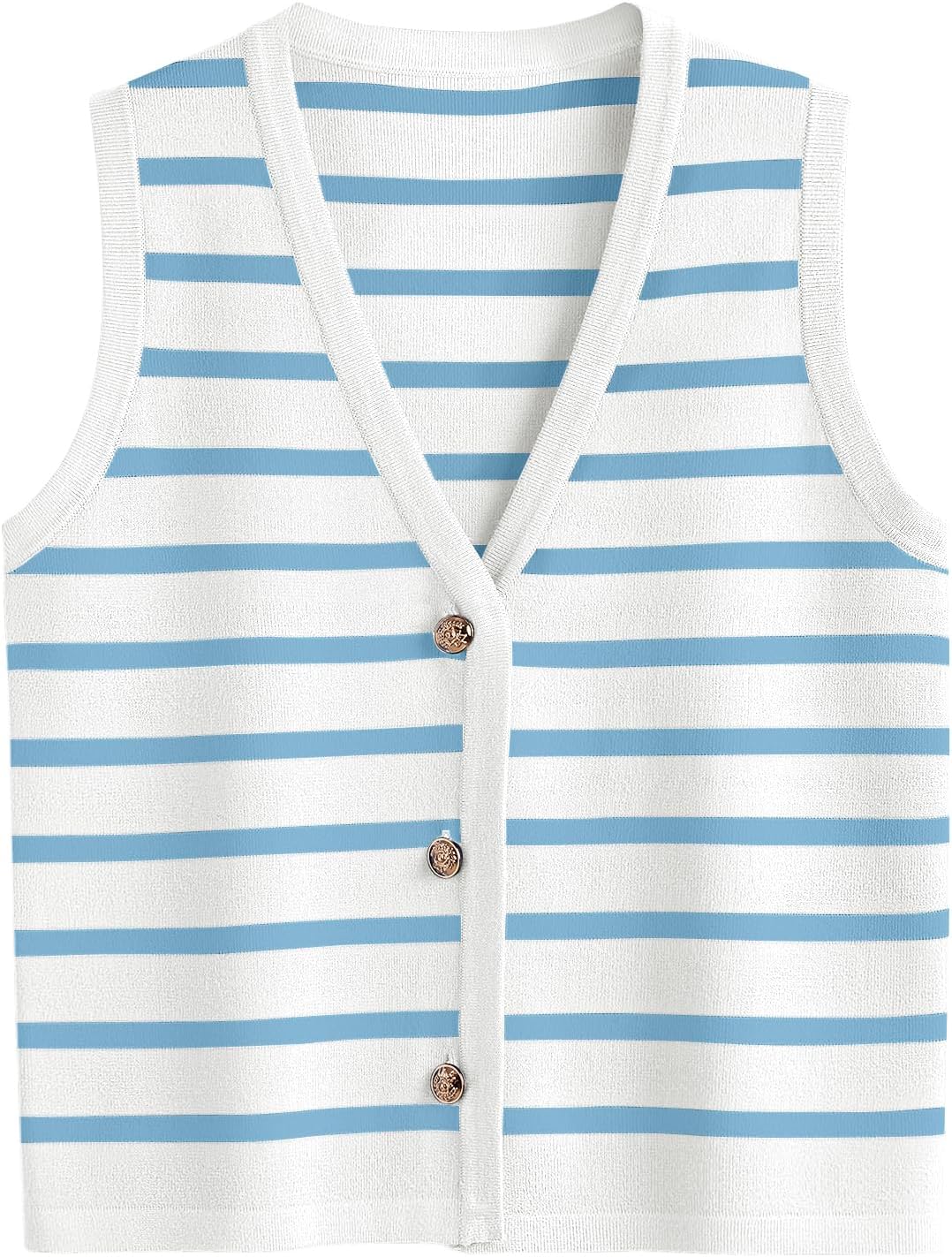 Stylish Striped Vest Tops for Women - Perfect for Fall Outfits