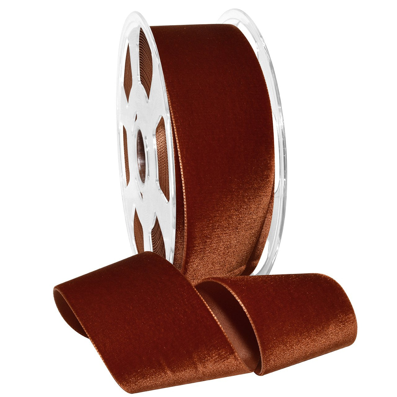 Morex Ribbon Nylon 2 in x 11 yd Rust for Elegant Crafting