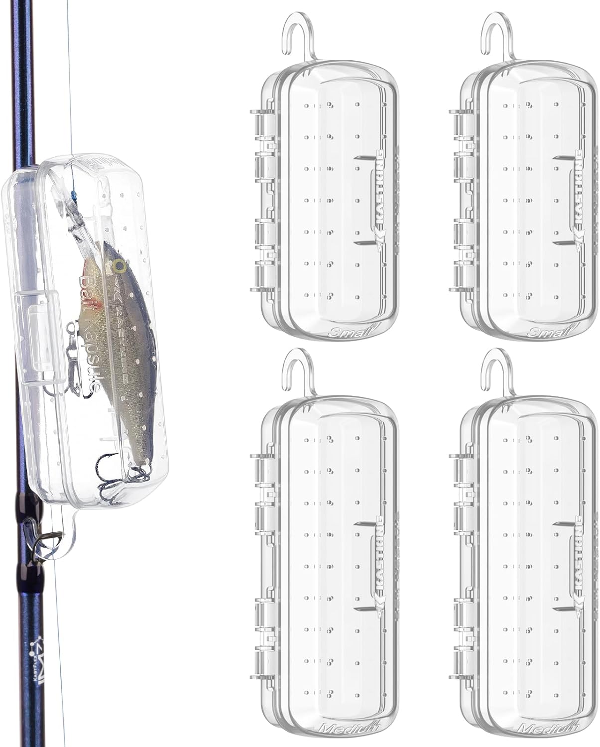 KastKing Bait Kapsule - Hook Protection & Versatile Sizes