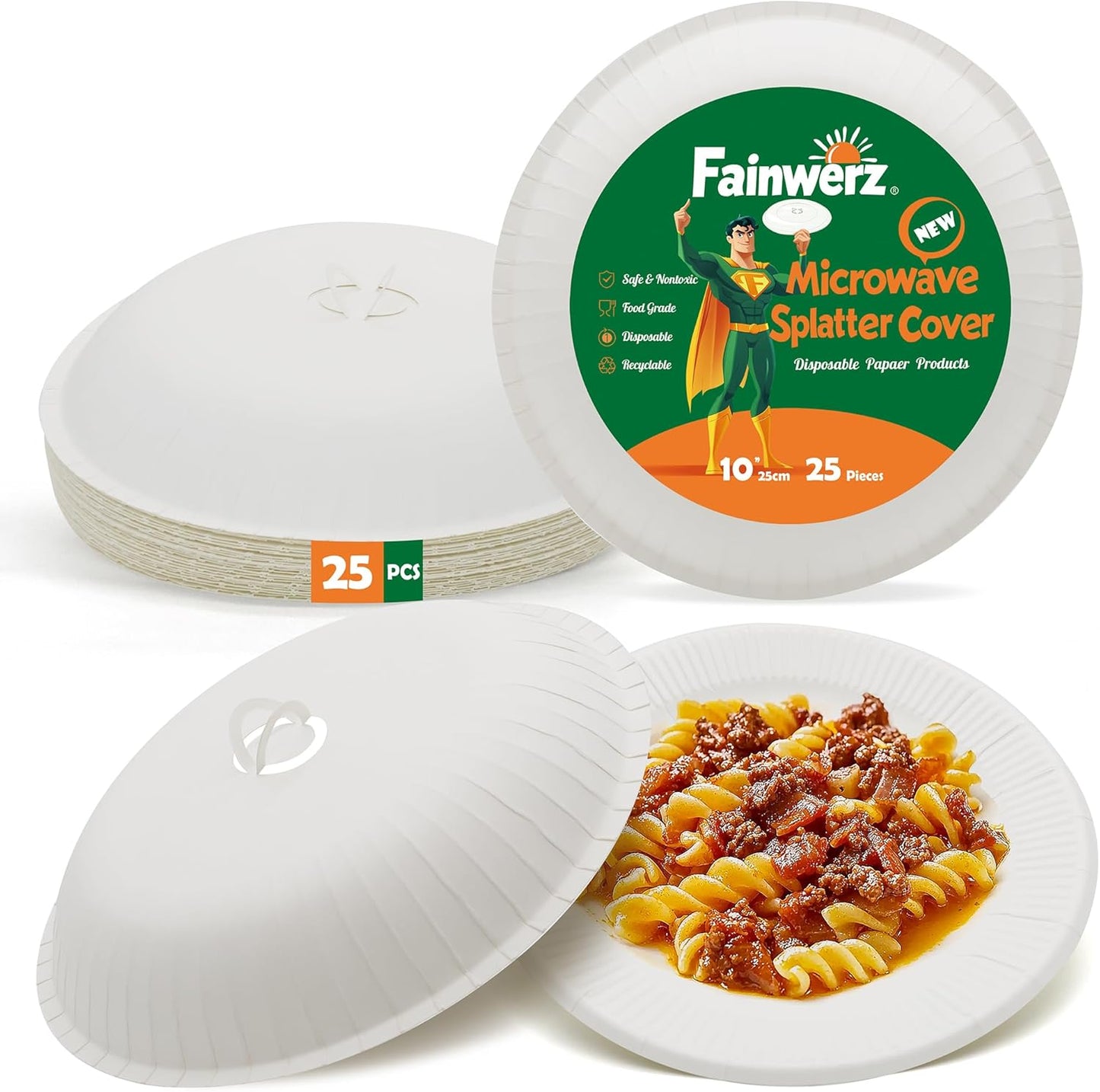 BPA-Free Microwave Splatter Guards by Fainwerz