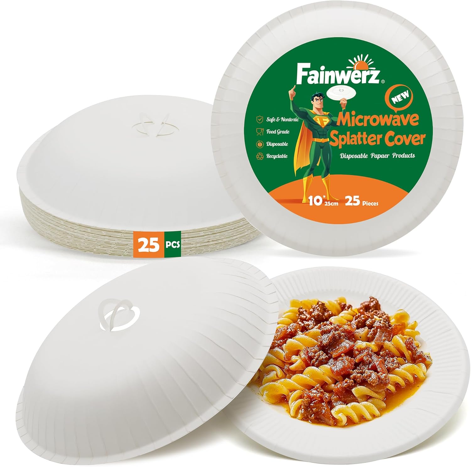 BPA-Free Microwave Splatter Guards by Fainwerz