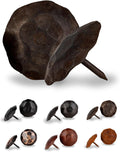 25 Pack 1.5 in Large Round Head Clavos Decorative Nails - Rustic