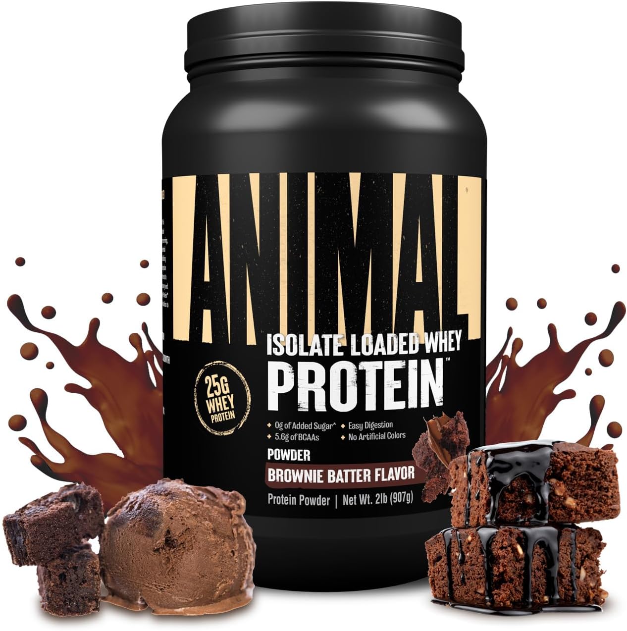 Animal Whey Isolate Protein Powder for Muscle Builder & Recovery