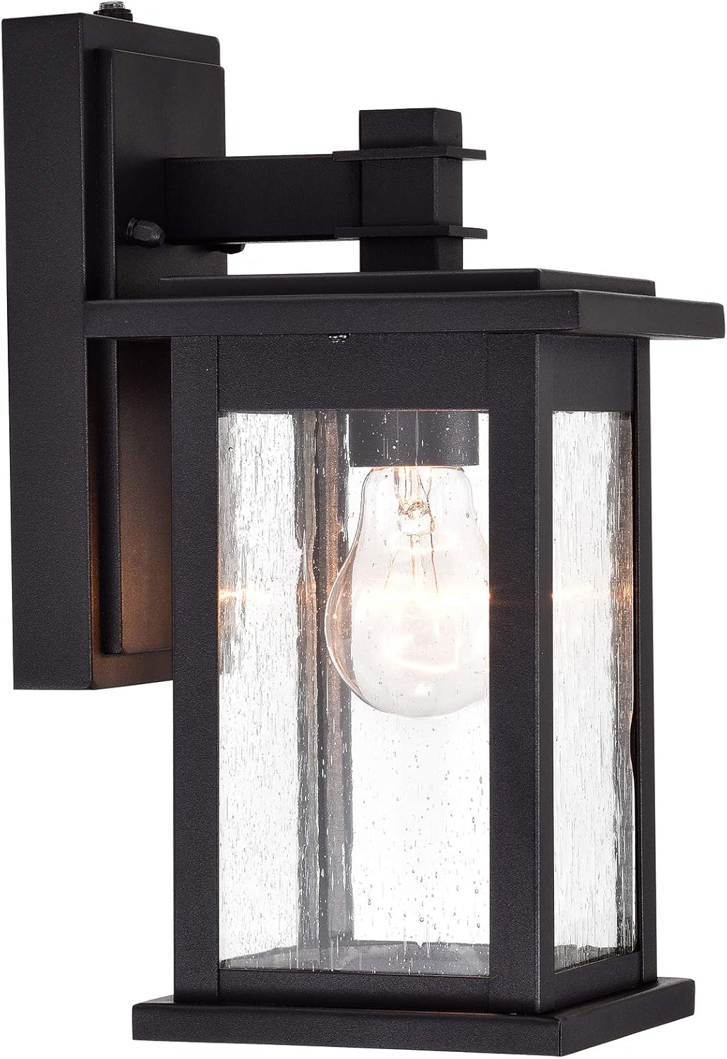 Dusk to Dawn Sensor Outdoor Lighting Fixture for Modern Homes
