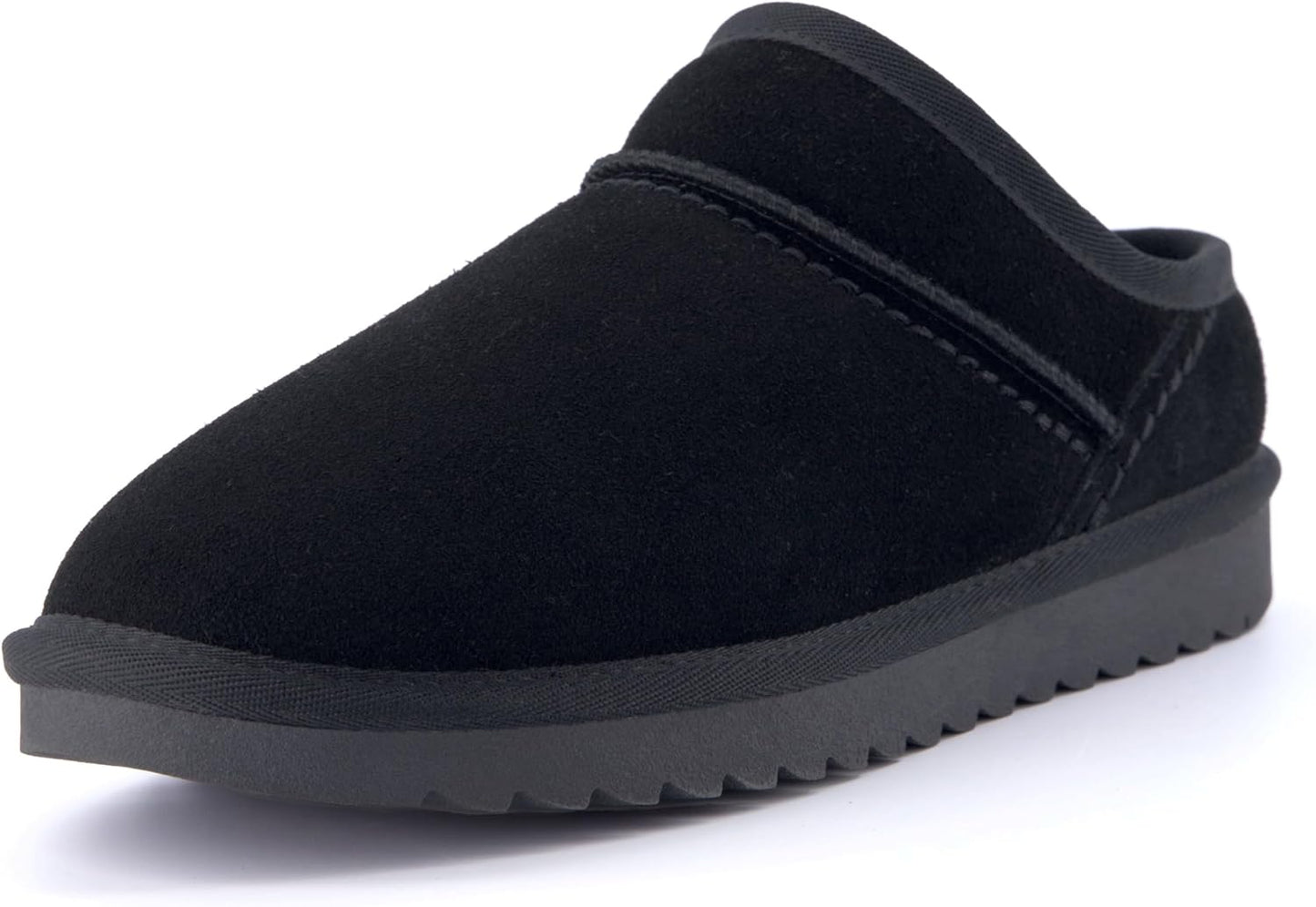 CUSHIONAIRE Hilo-3 Cozy Suede Womens Slippers for Comfort