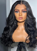 BEEOS 5x5 SKINLIKE Real HD Lace Closure Wig - 180% Body Wave 24 in
