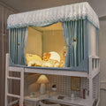 Princess Lace Dream Tent for Top Bunk - Sleep Privacy & Storage