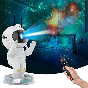 Astronaut Galaxy Projector with Remote Control for Kids and Adults