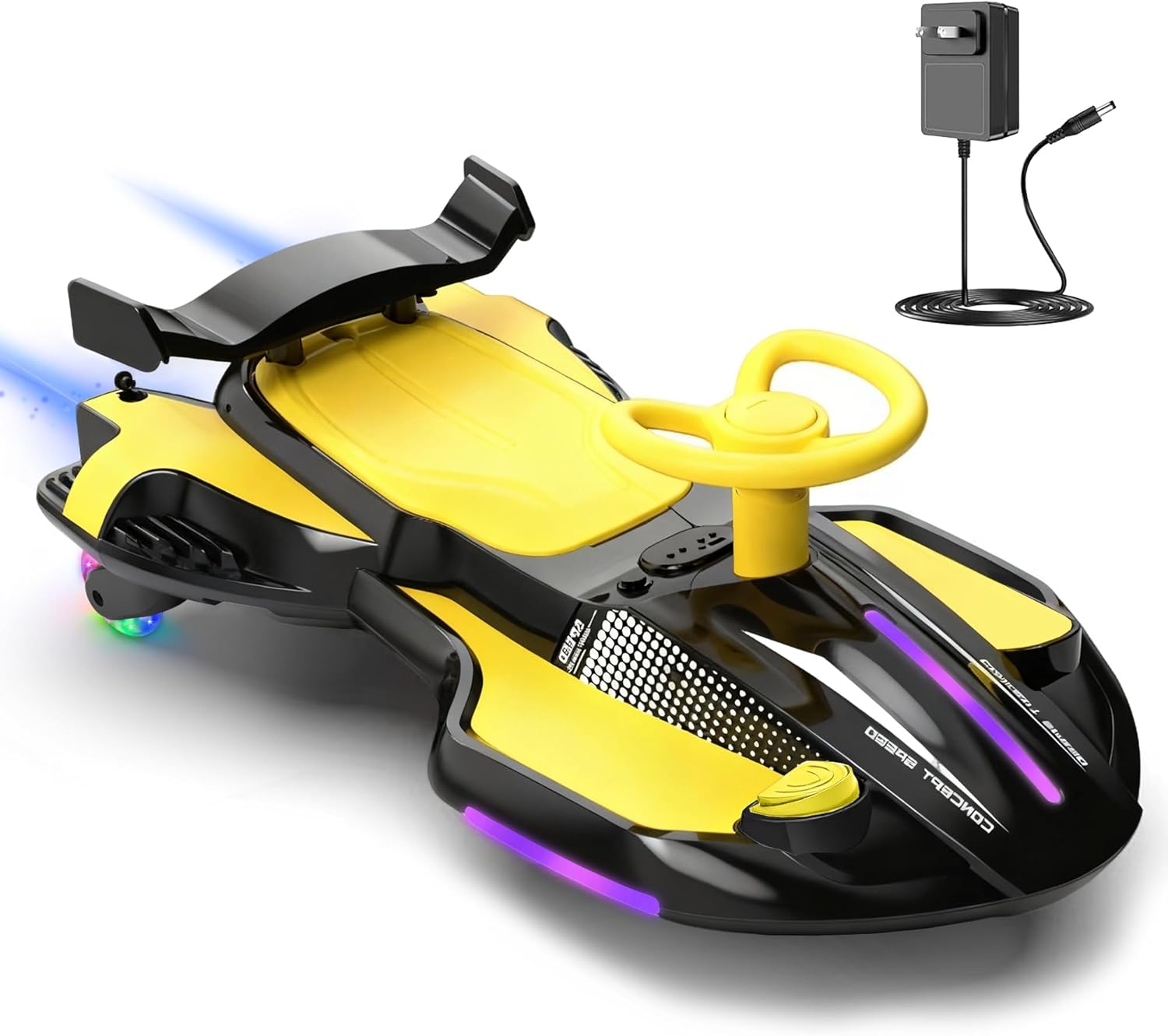 12V Electric Wiggle Car for Kids - Fun Drifting Ride On Toy