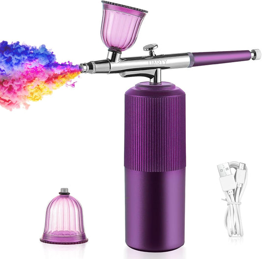 Rechargeable Airbrush Kit: Portable Pro Styling - Liarty