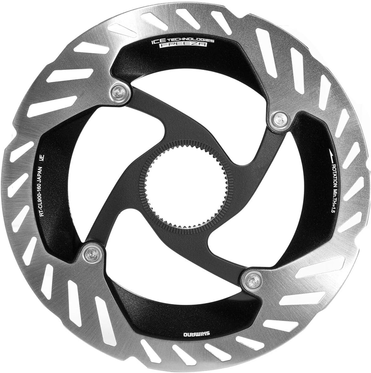 Shimano RT-CL900 Rotor - Centerlock Silver, 160Mm for DURA-ACE