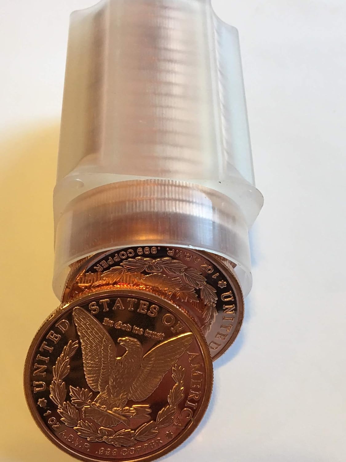 Twenty 1 OZ Morgan .999 Fine Copper Bullion Art Rounds Review