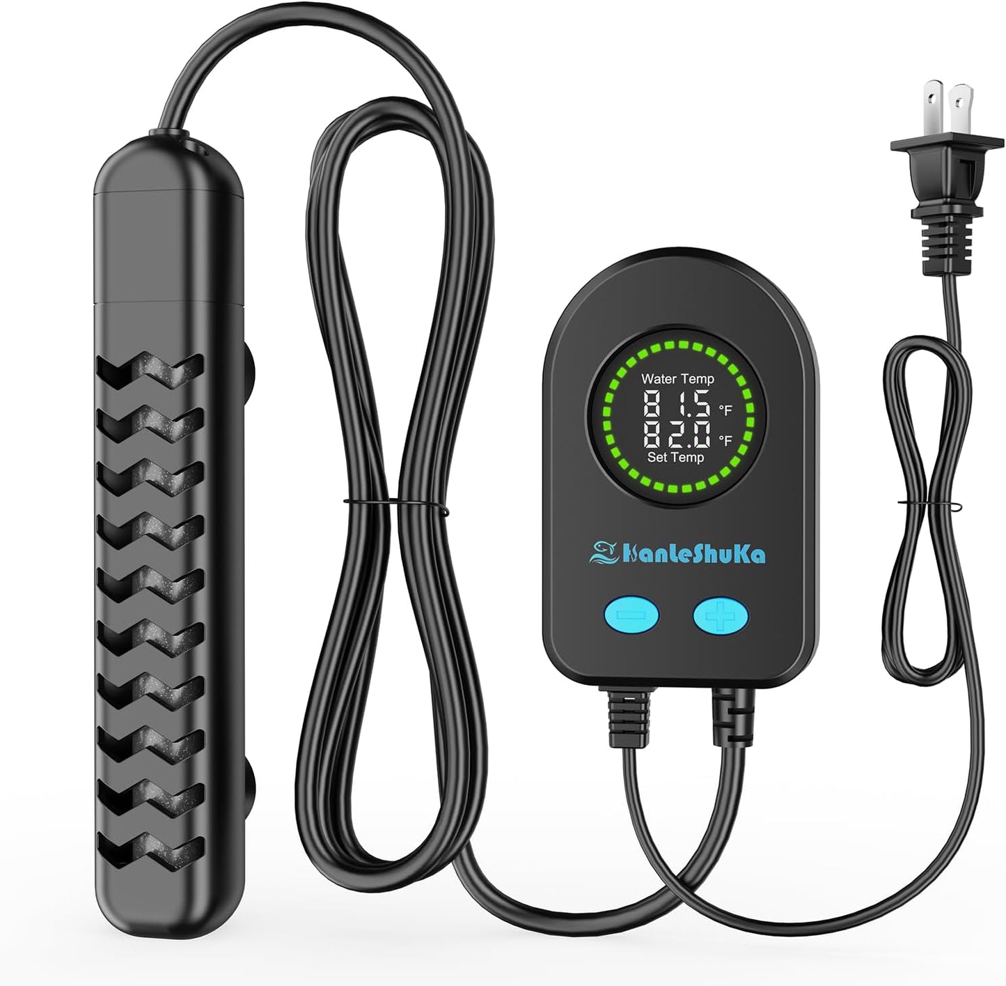 Submersible Aquarium Heater with High-Temperature Protection