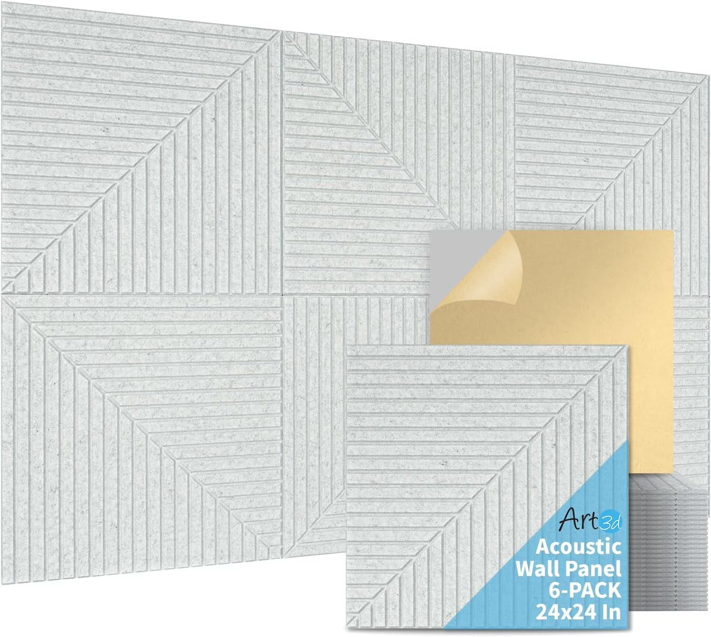Self-Adhesive Acoustic Wall Panels for Effective Noise Absorption