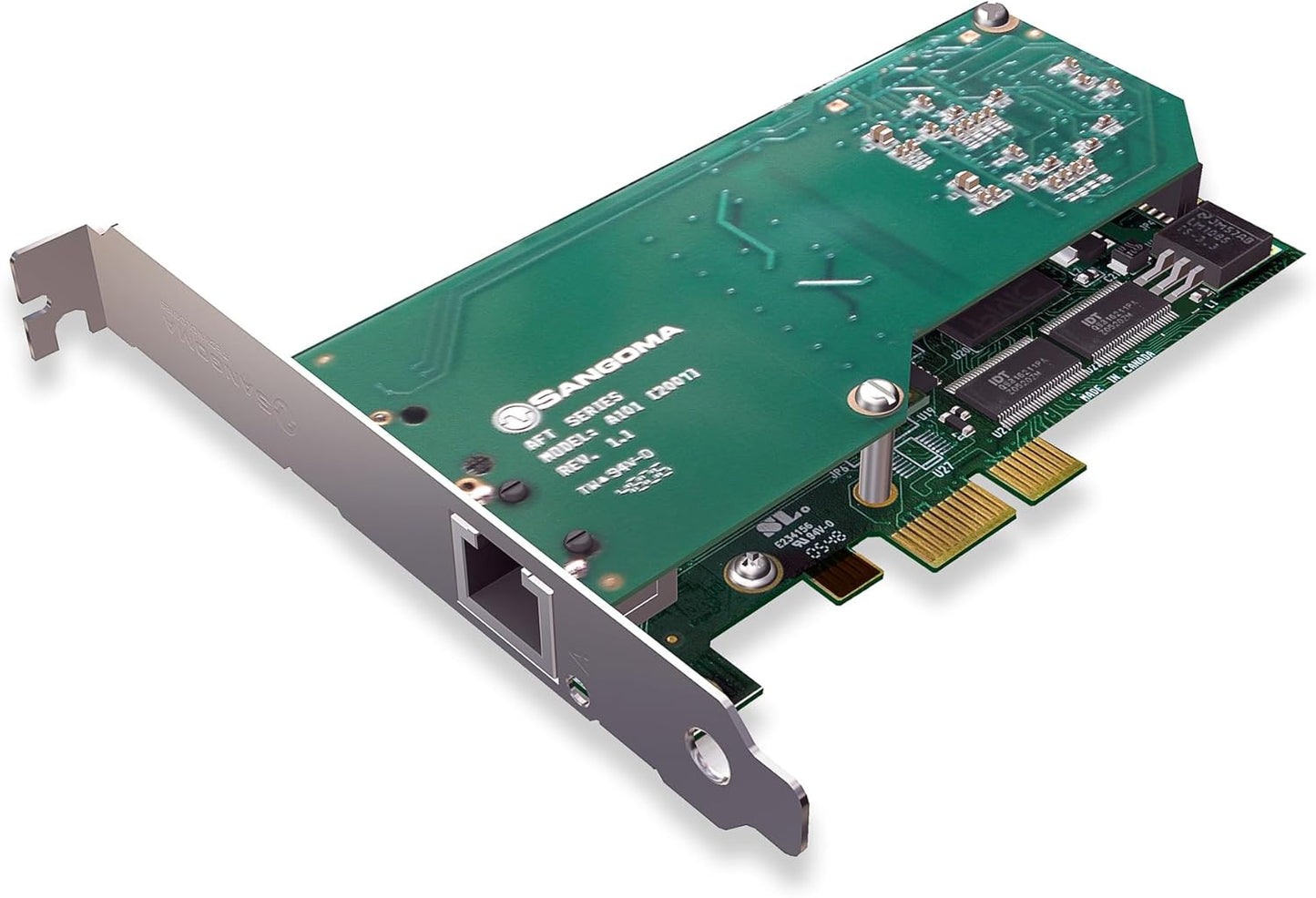 Sangoma A101DE Single T1/E1 Interface Card for Asterisk