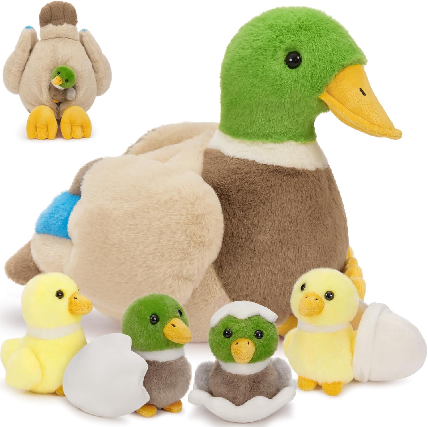 MaoGoLan 16ft' Large Stuffed Duck Plush for Kids & Toddlers