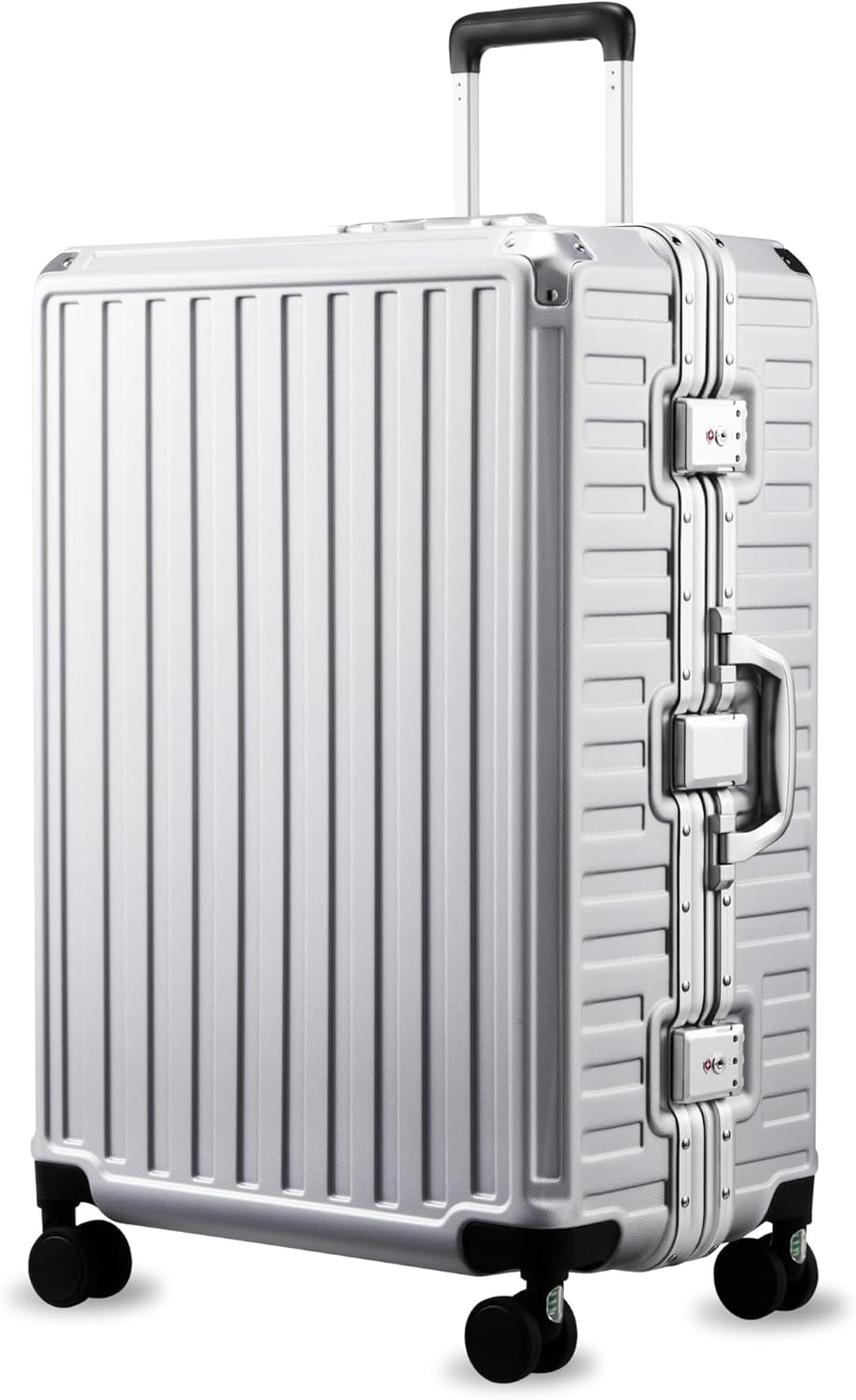 LUGGEX 28 Inch Zipperless Polycarbonate Hard Shell Suitcase