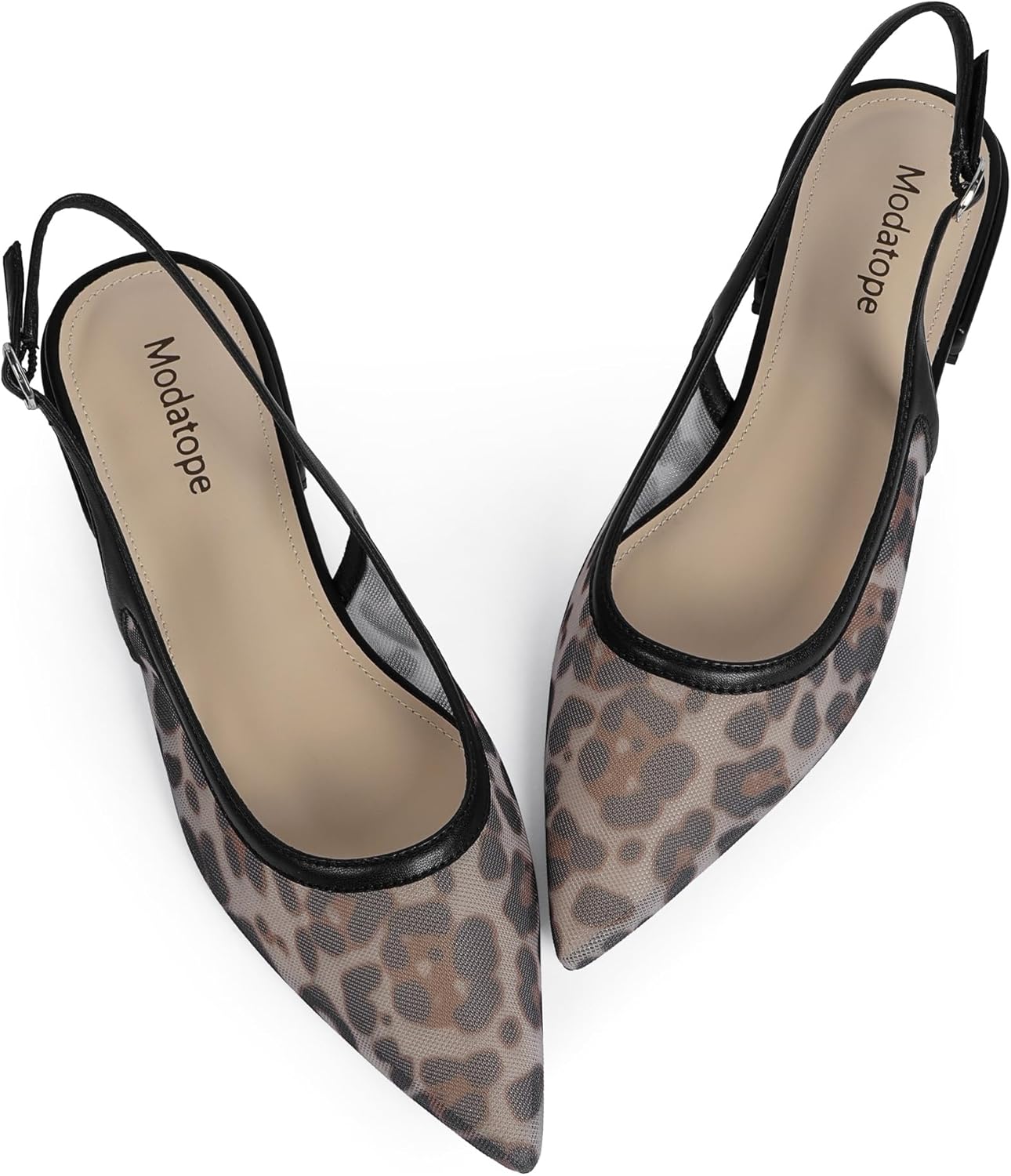 Modatope Slingback Flats for Women - Stylish Pointed Toe Design