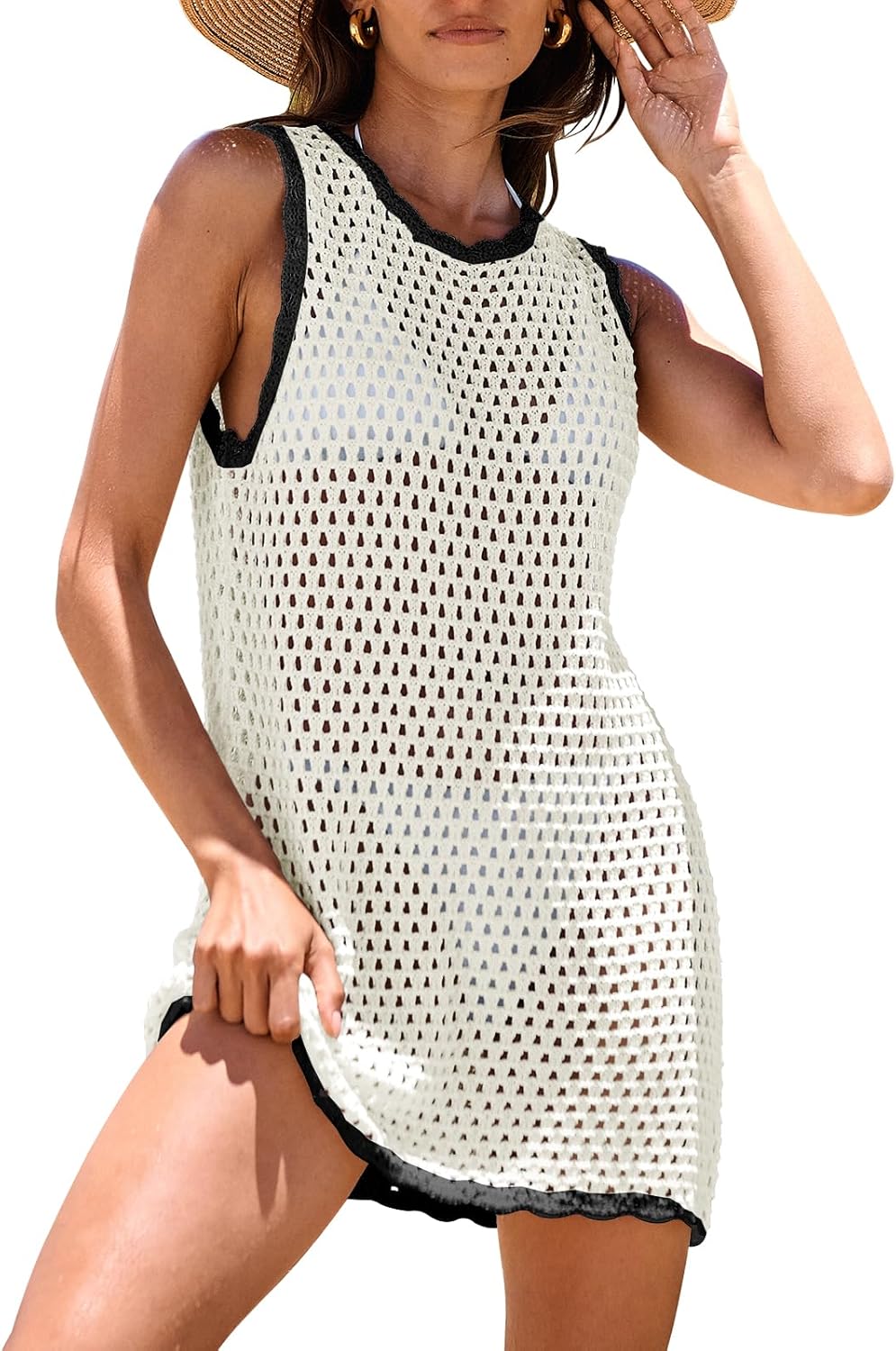ANRABESS Womens Swimsuit Cover Up for Stylish Summer Outfits
