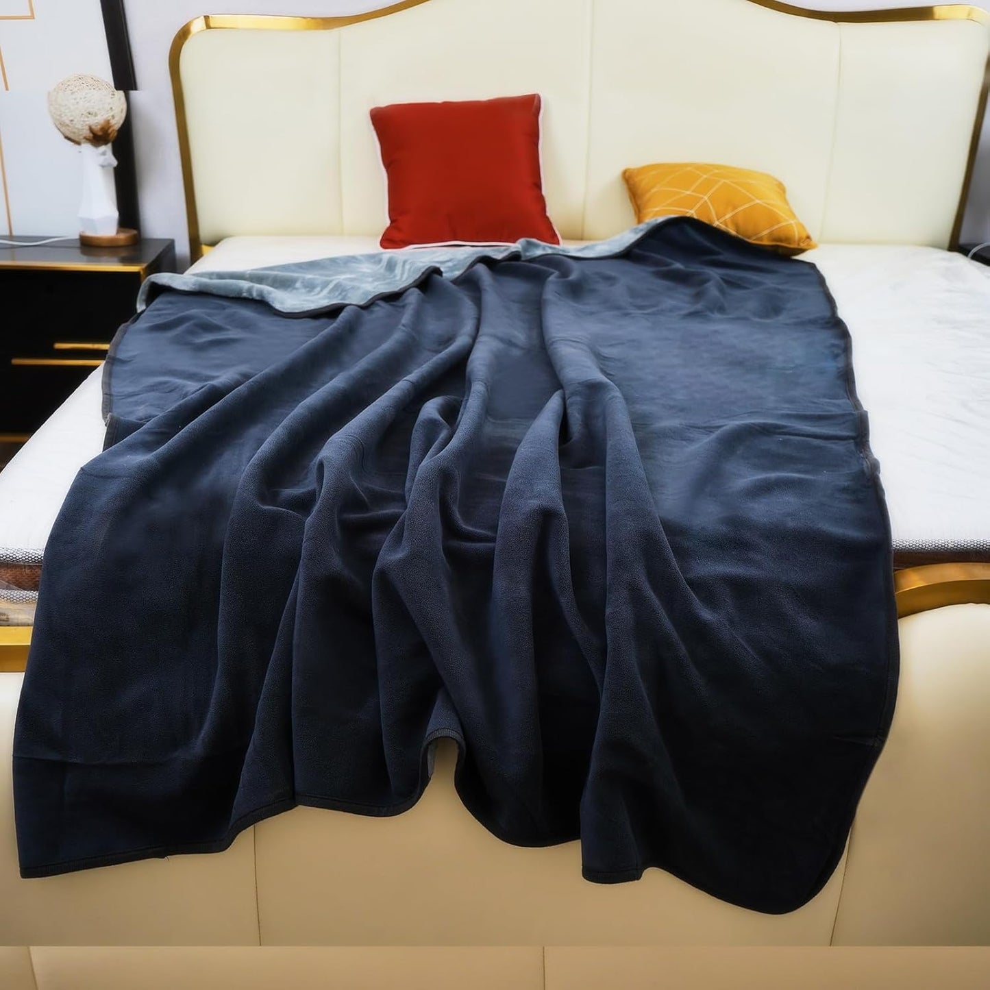 Waterproof Blanket for Bed Couch Sofa, Reversible & Washable