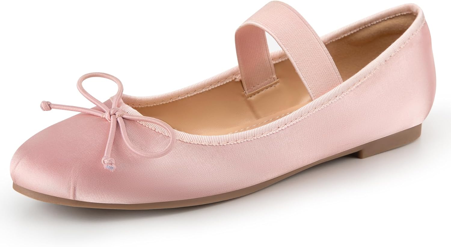 Trary Ballet Flats for Women: Stylish Mary Jane Shoes with Bow