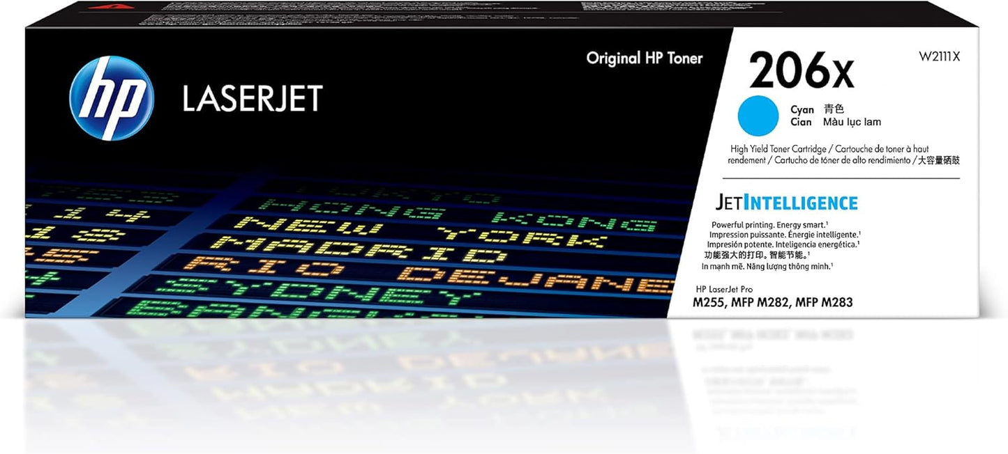 Vibrant Cyan Toner for HP Color LaserJet | High-Yield, Top Performance