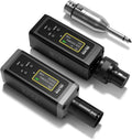 UHF Wireless XLR Transmitter and Receiver - 150 ft Range for Live