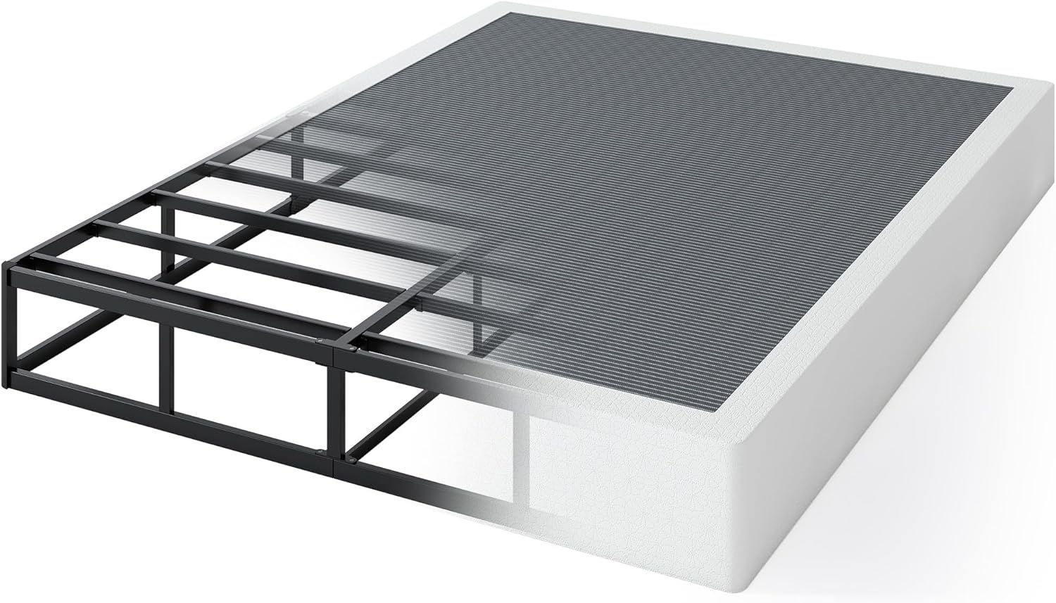 9 Inch High Profile Box Spring for Queen Size Mattress Support