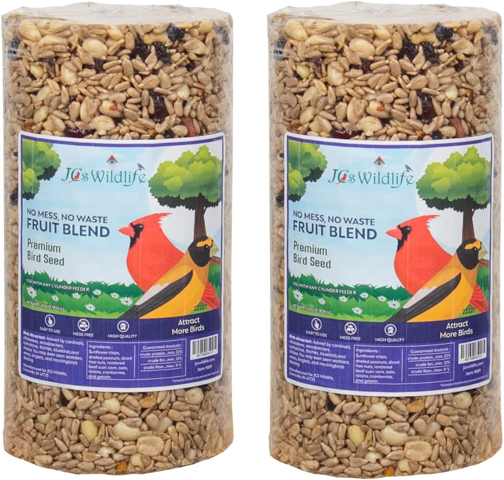 No Mess, No Waste Fruit Blend Premium Bird Seed for Birds