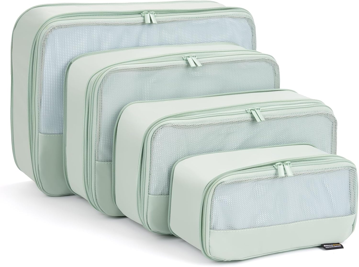 4 Piece Compression Packing Cubes for Efficient Travel Packing