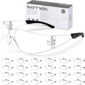 Clear Safety Glasses 24PK - ANSI Z87.1 Impact Protection